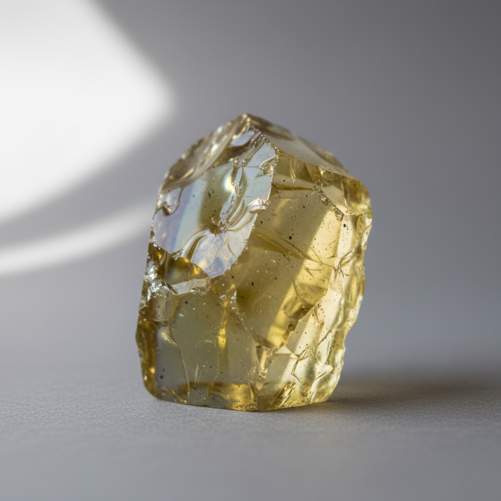 Libyan Desert Glass crystal