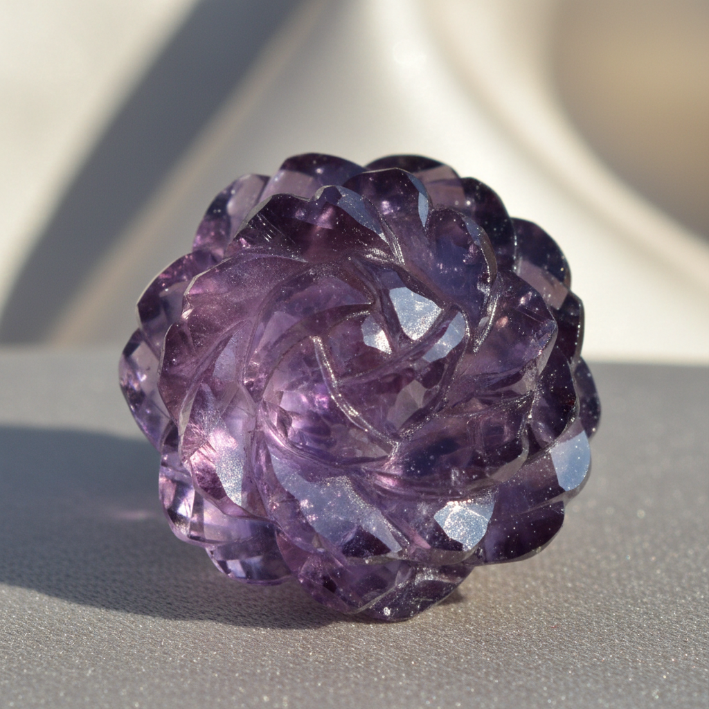 Nevada Rose Purple Dumortierite crystal