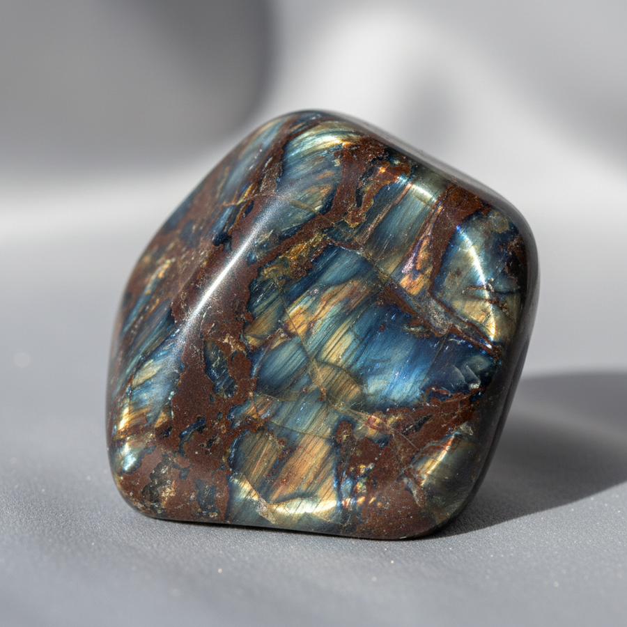 Pietersite crystal close-up