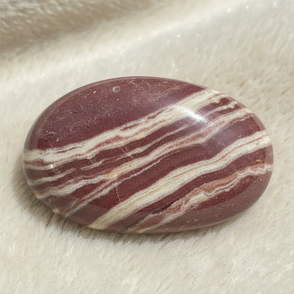 Pink Zebra Jasper crystal