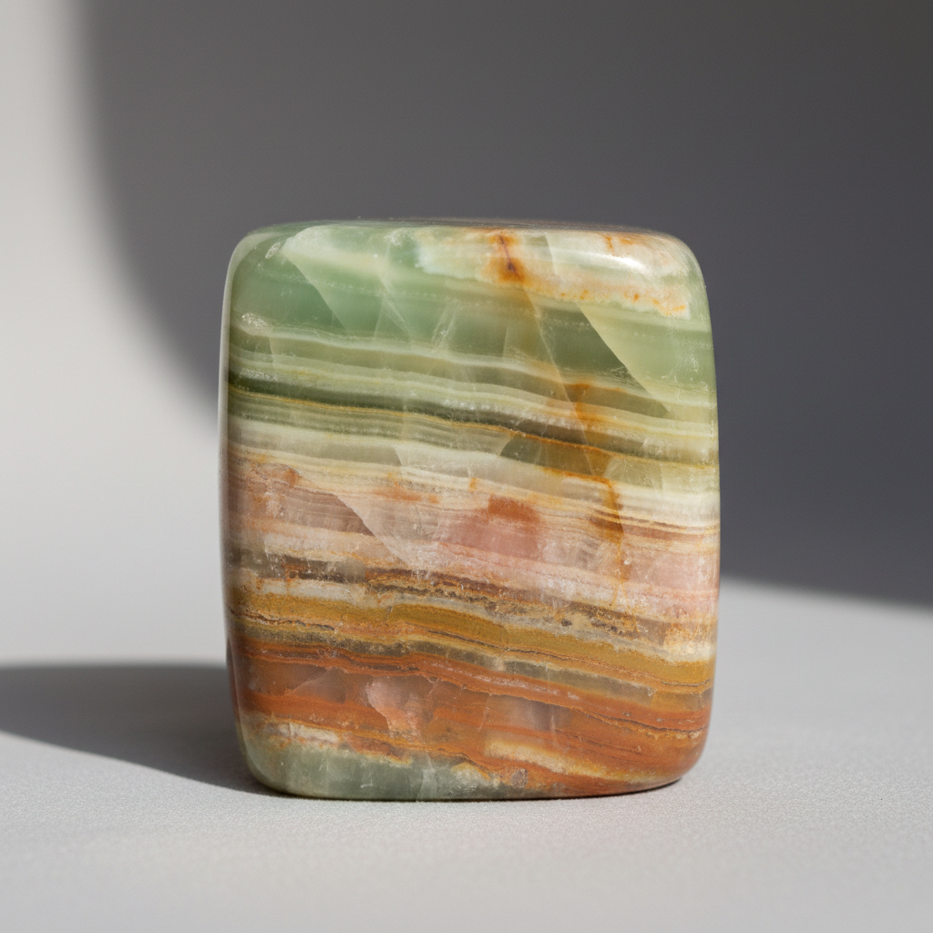 Pistachio Calcite crystal