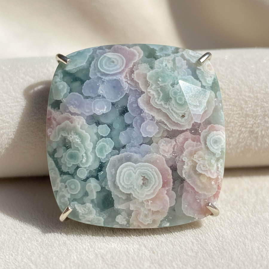 Smithsonite crystal close-up
