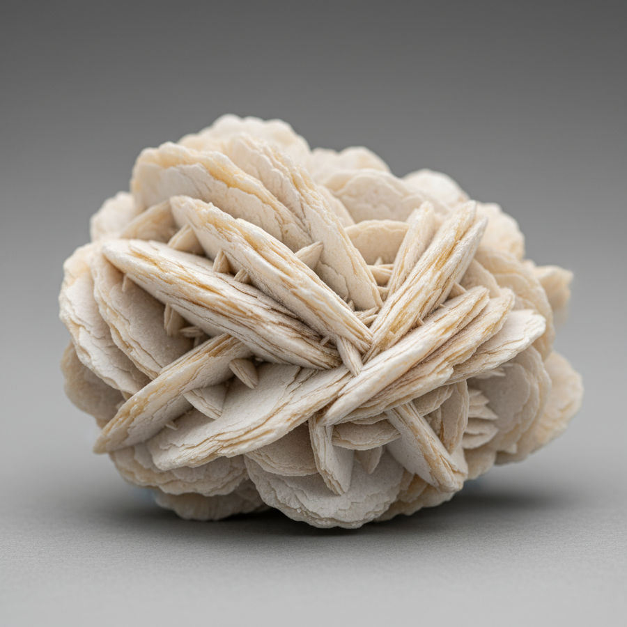 Barite crystal close-up