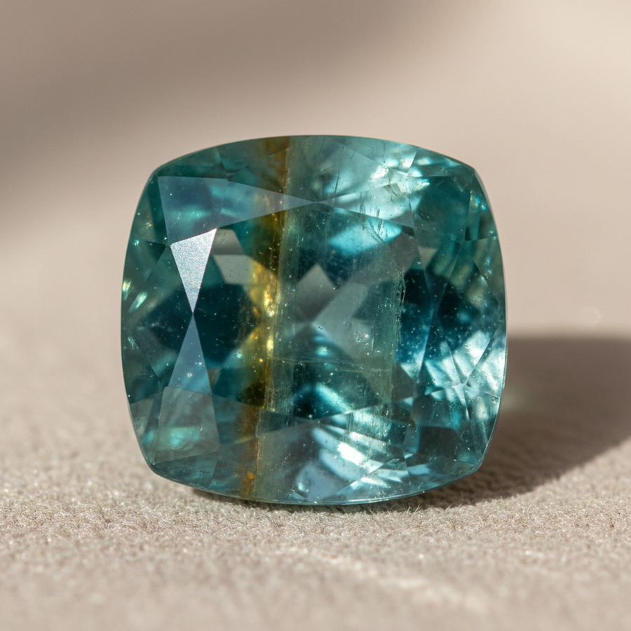 Apatite crystal close-up