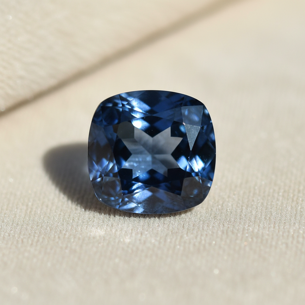 Blue Sapphire crystal
