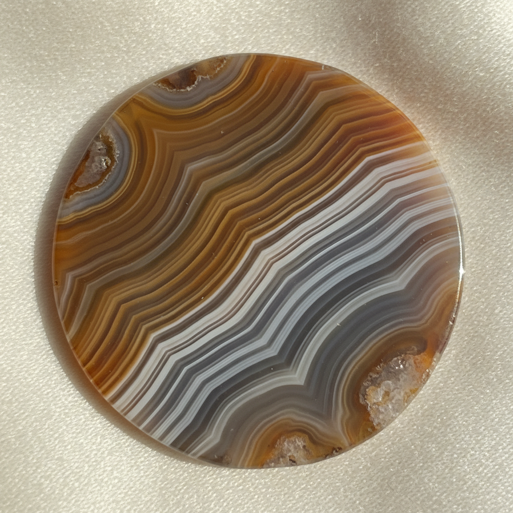 Agate crystal