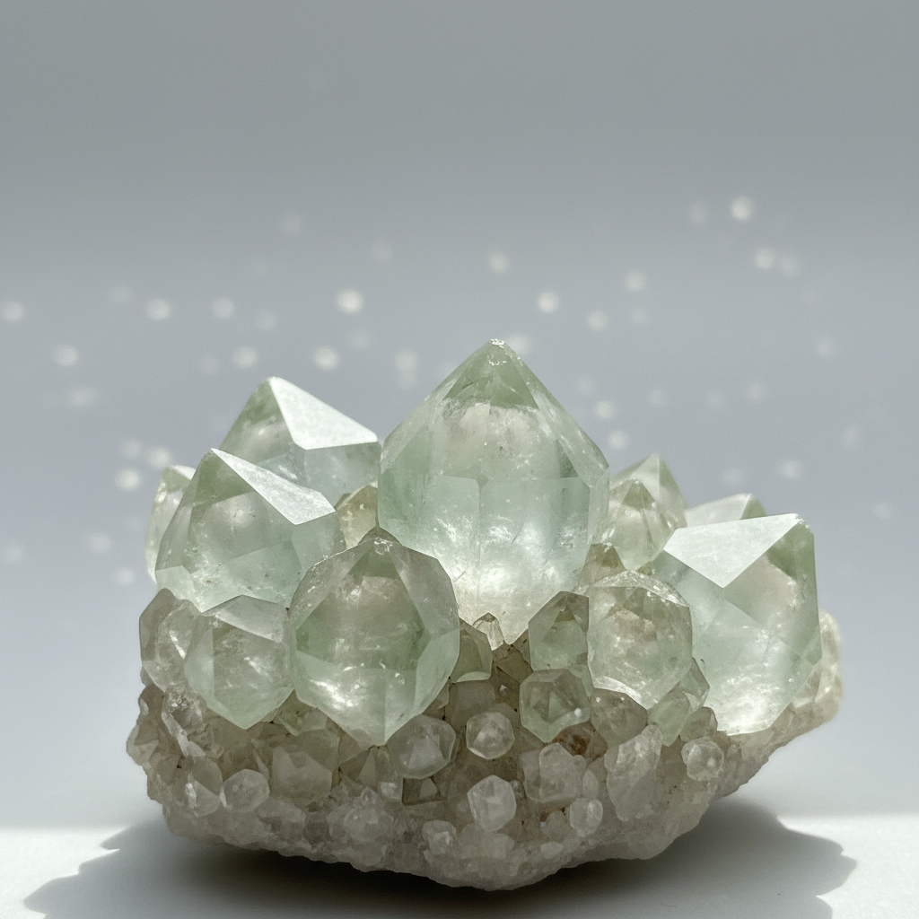 Apophyllite crystal