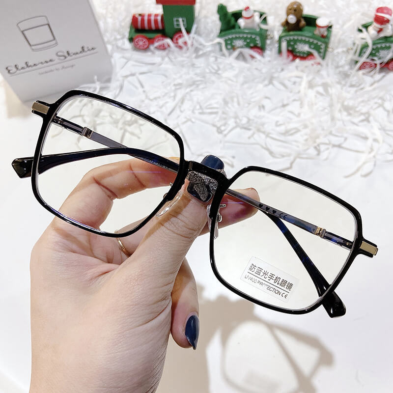 LUXYIN Star Clear Frame Glasses -LUXYIN