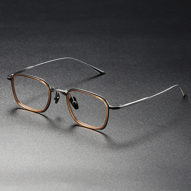 LUXYIN Vintage Square Glasses -LUXYIN