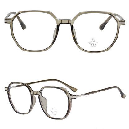 LUXYIN Sally Glitter Clear Frame Glasses -LUXYIN