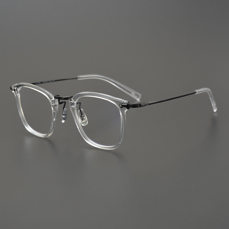 LUXYIN Courser Titanium Clear Glasses -LUXYIN