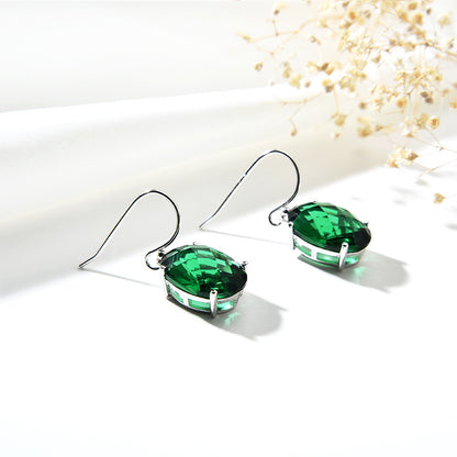 Healing Crystal Pendant Earrings Ring Set