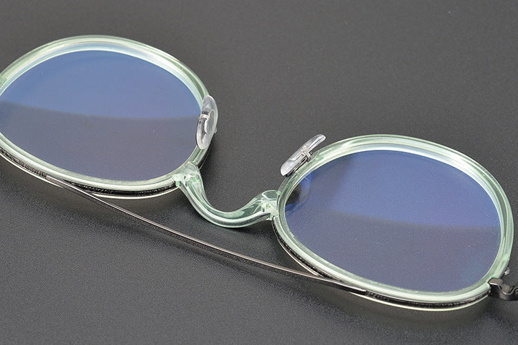 LUXYIN Halcyon Titanium Clear Glasses