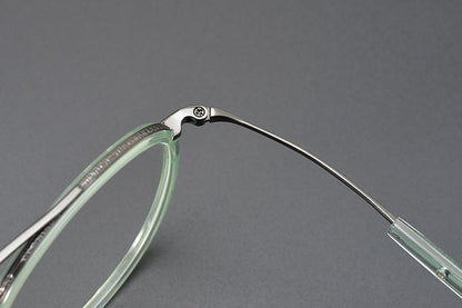 LUXYIN Halcyon Titanium Clear Glasses -LUXYIN