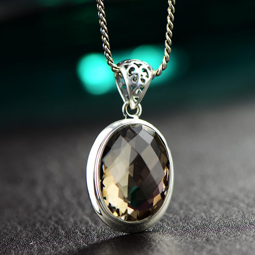 Gorgeous Tawny Crystal  Necklace