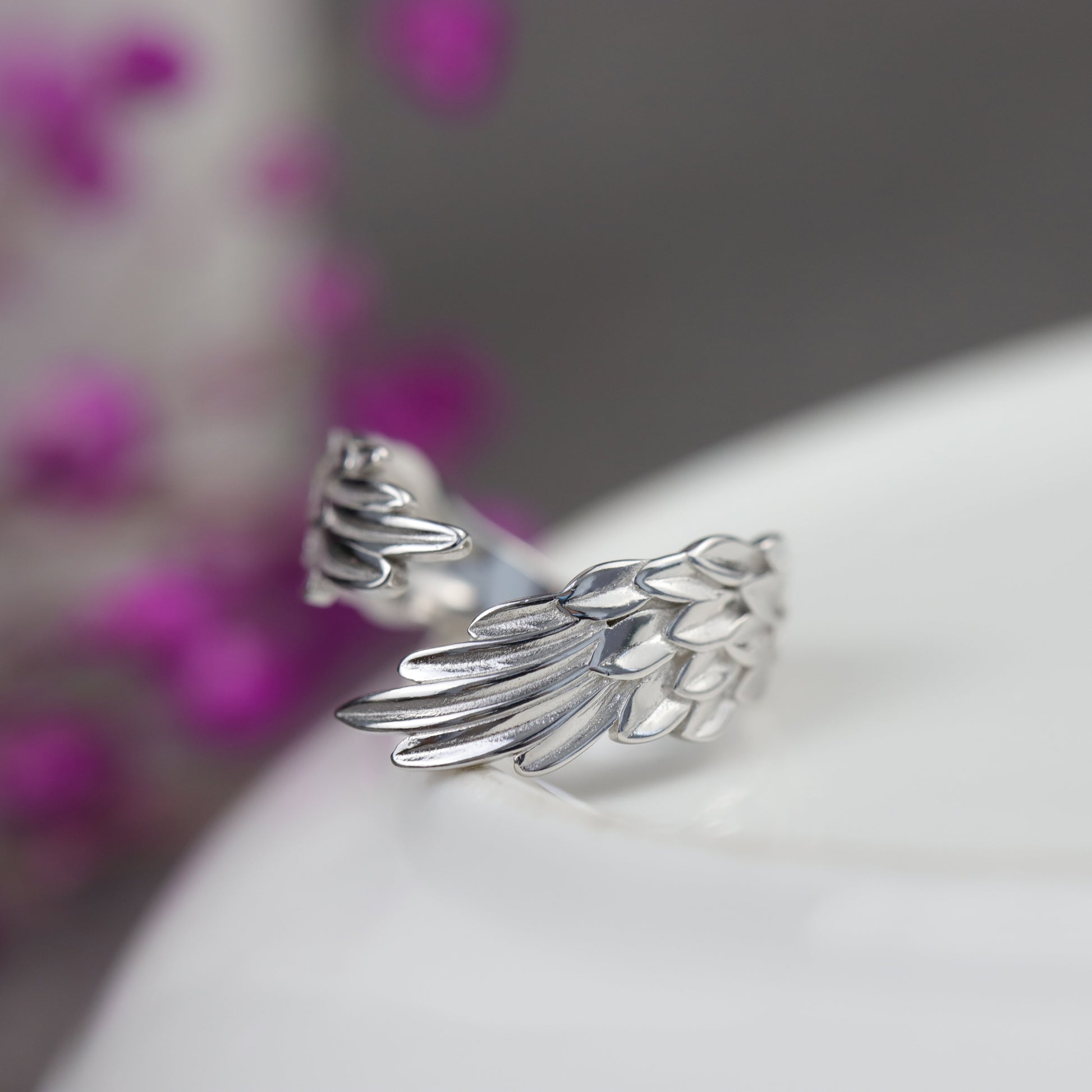 LUXYIN Wings of Angel Open Ring