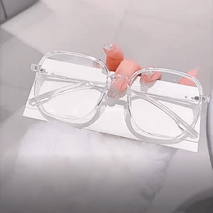 Anteojos recetados transparentes clásicos Luxyin