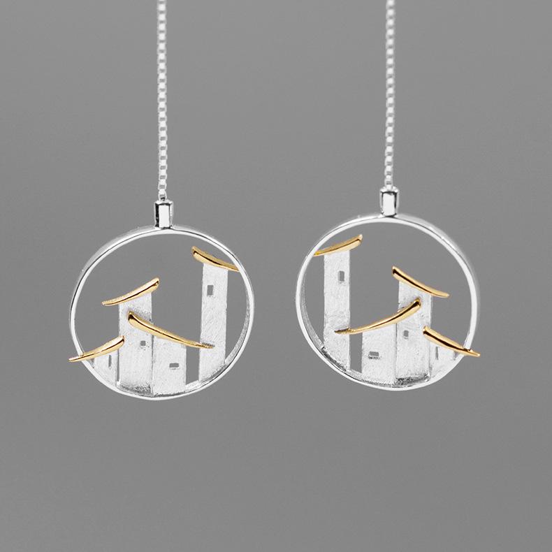 Impression of Countryside Long Earrings