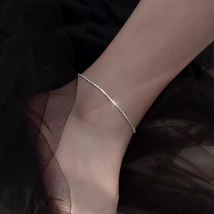 Full Star Shine Adjustable Anklet, Diamond Bracelet Chain