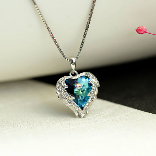Heart of Ocean Crystal Necklace