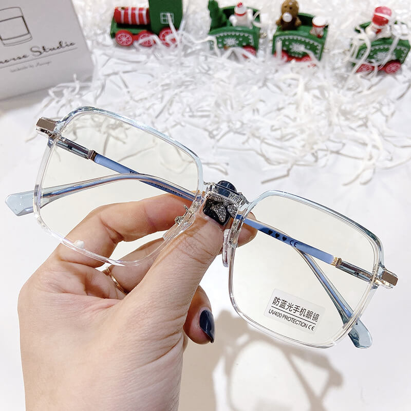 LUXYIN Star Clear Frame Glasses -LUXYIN