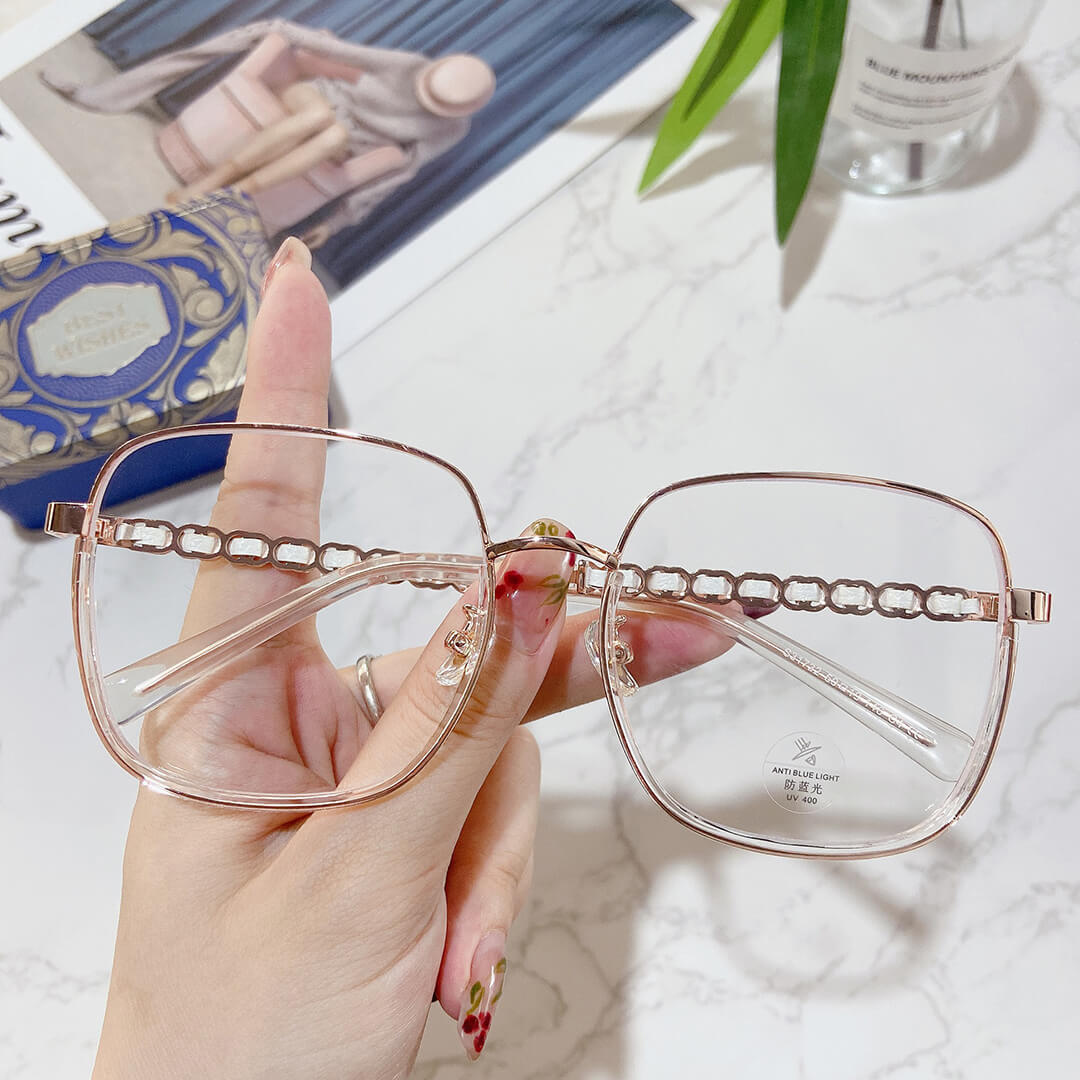 LUXYIN Max Square Frame Glasses