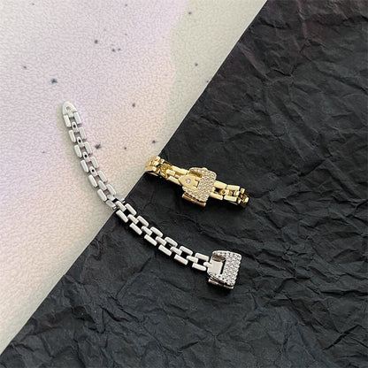 Sturdy Band Chain Fidget Ring