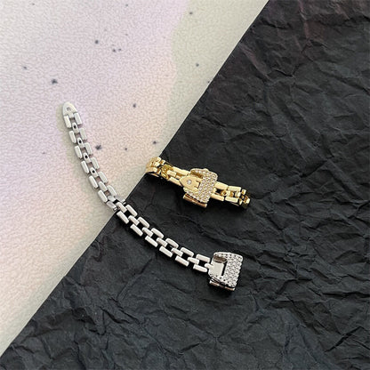 Anillo de fidget de cadena de banda resistente