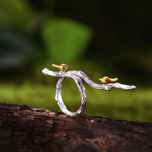 Bird on Branch Rings