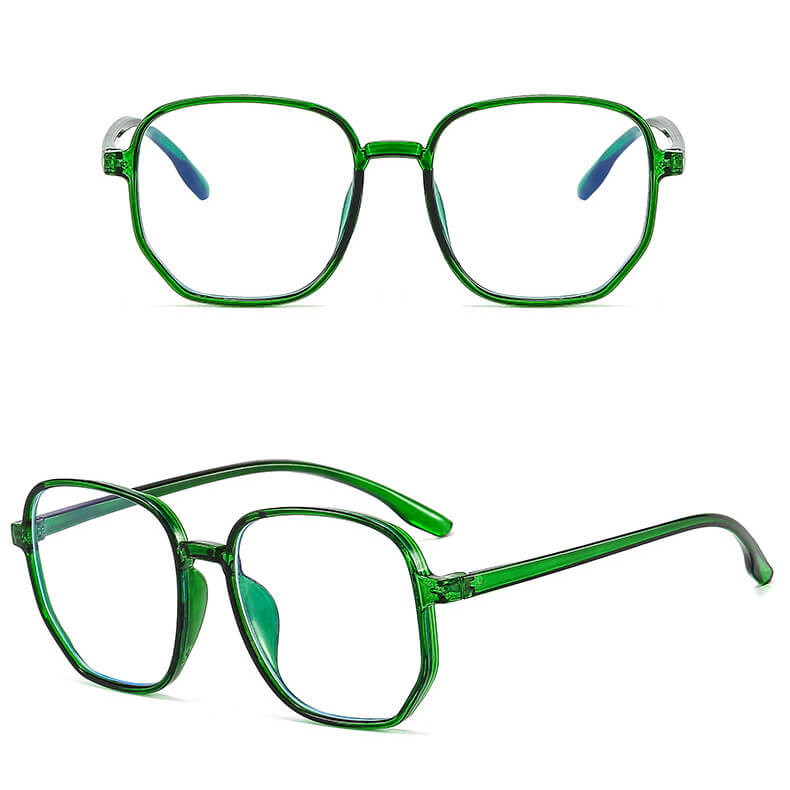 LUXYIN Big Polygon Photochromic Glasses -LUXYIN