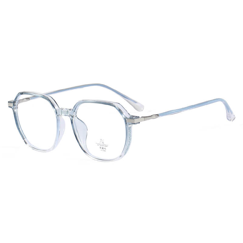 LUXYIN Sally Glitter Clear Frame Glasses -LUXYIN