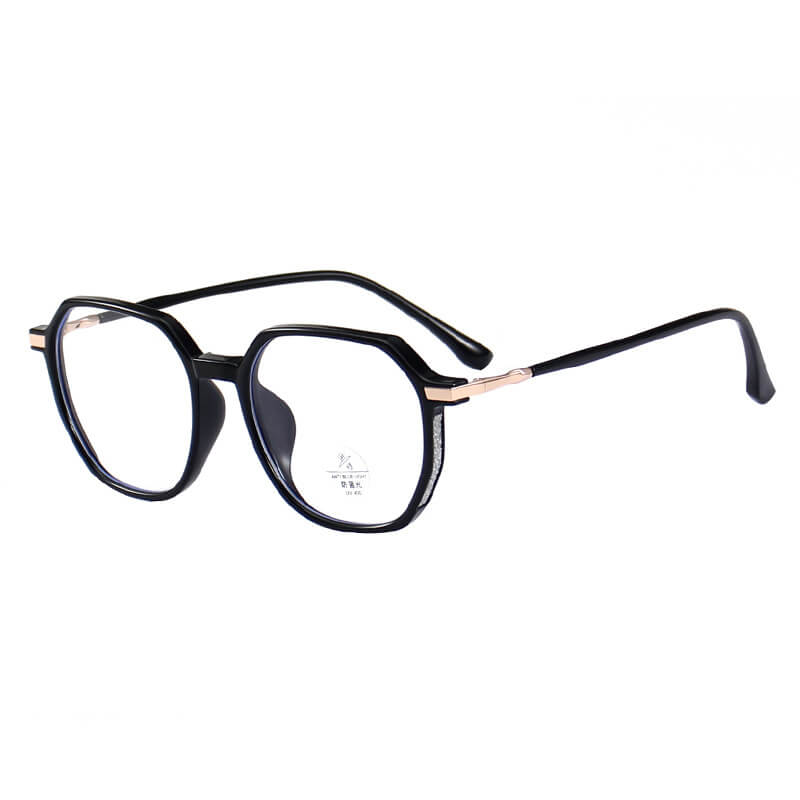 LUXYIN Sally Glitter Clear Frame Glasses -LUXYIN