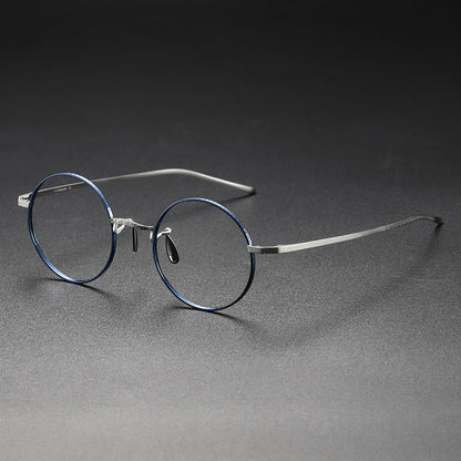 LUXYIN Vintage Round Glasses -LUXYIN