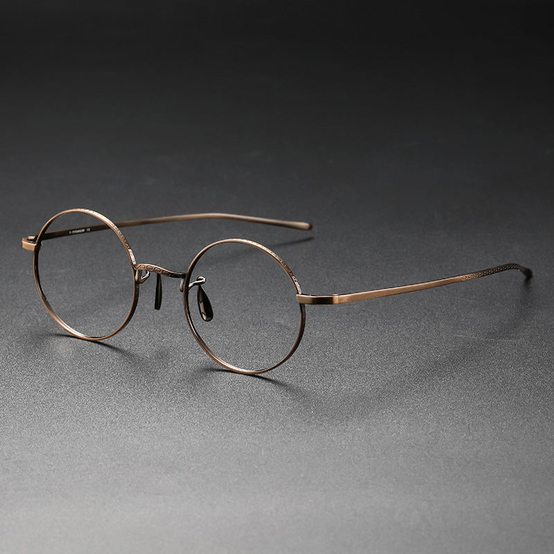 LUXYIN Vintage Round Glasses -LUXYIN