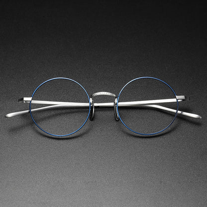 LUXYIN Vintage Round Glasses -LUXYIN