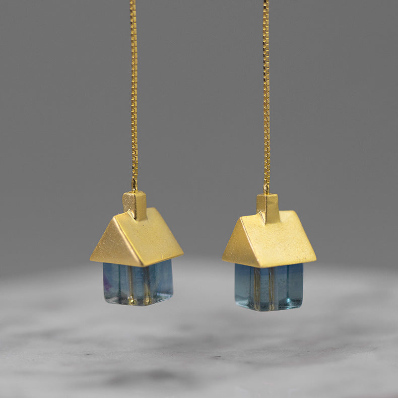 My Little House Drop Earrings