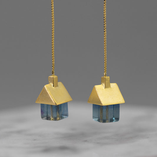 My Little House Drop Earrings