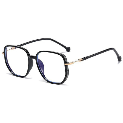 LUXYIN Vintage Big Frame Glasses -LUXYIN