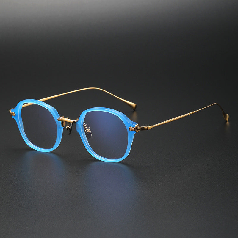 Gafas transparentes de titanio puro LUXYIN