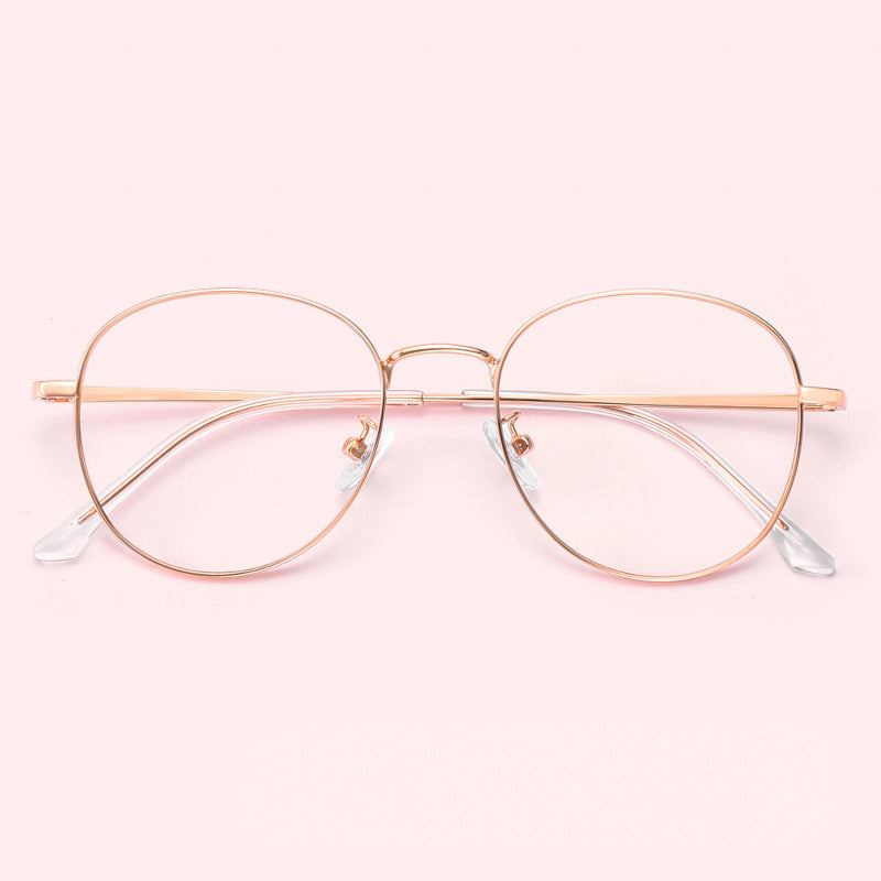 LUXYIN Round Full Rim Glasses -LUXYIN